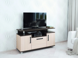 Тумба под телевизор 003 С, венге/дуб молочный