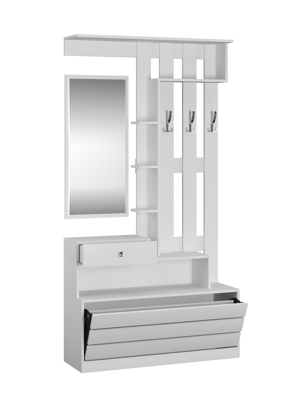 Центральная секция Ямайка ЯПЦС-1, белый