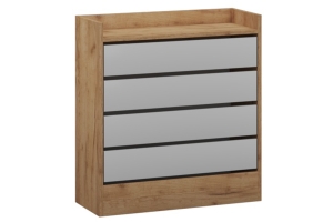 Обувница низкая Ямайка ЯПТ-3, дуб крафт/белый