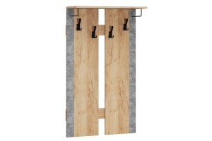 Вешалка Галант, дуб крафт/ателье