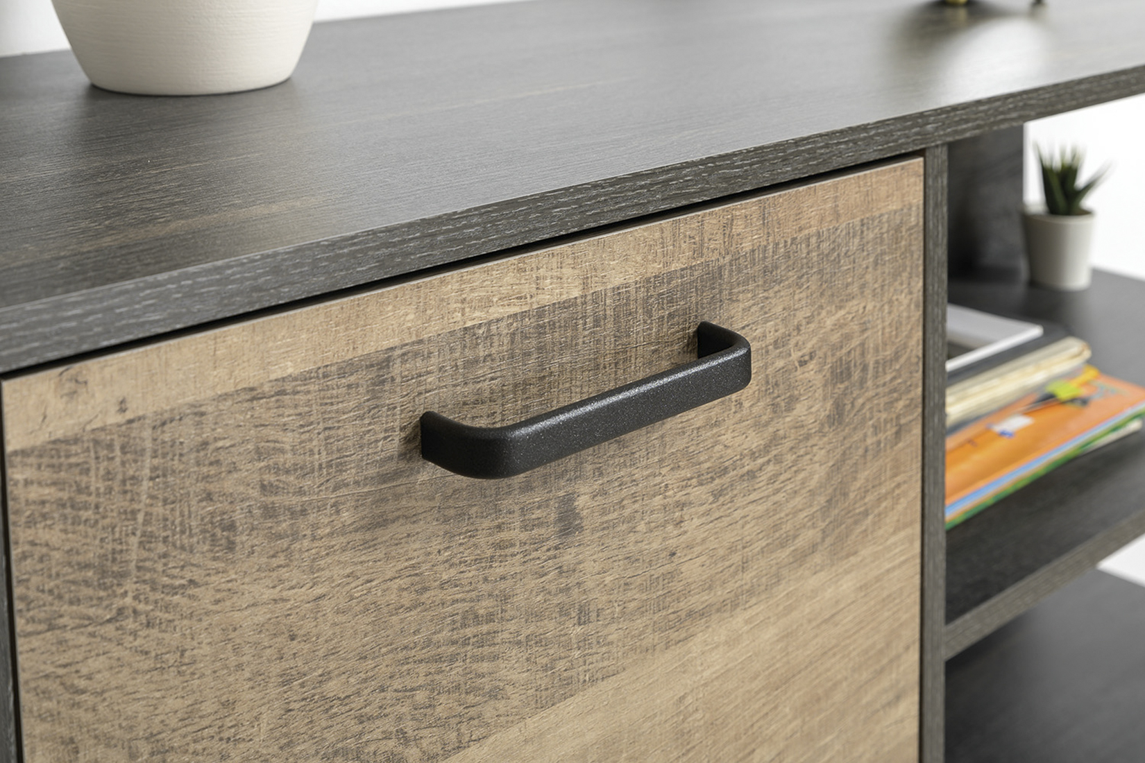 Трувор спальня и гостиная модульная Дуб Гранж Песочный/Интра