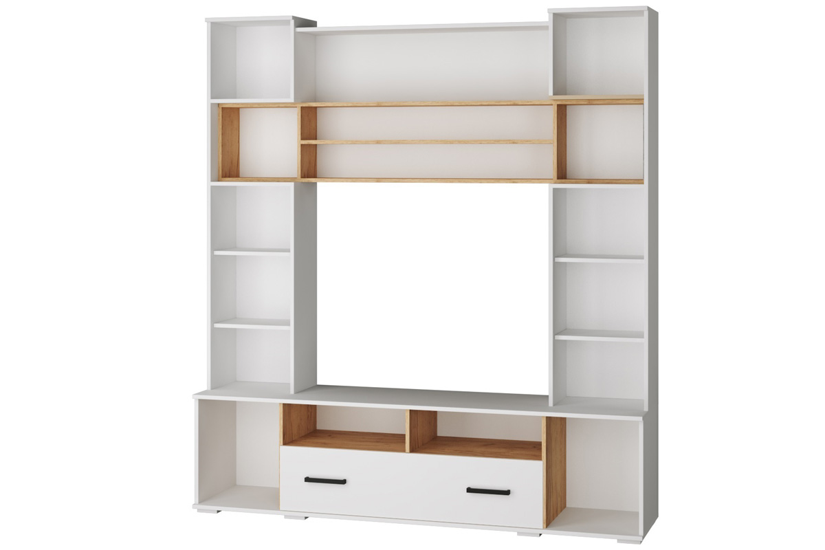 Центральная секция Оскар-18 ОГЦН-1, белый/дуб крафт