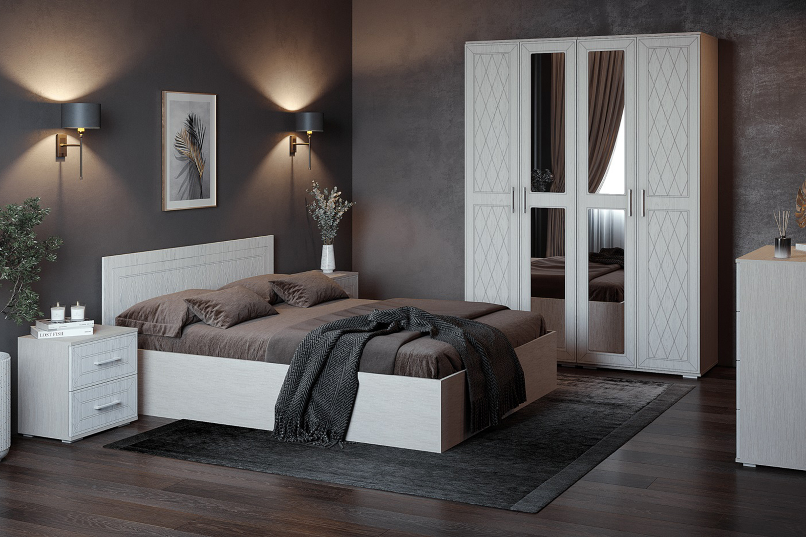 Британика спальня модульная BTS