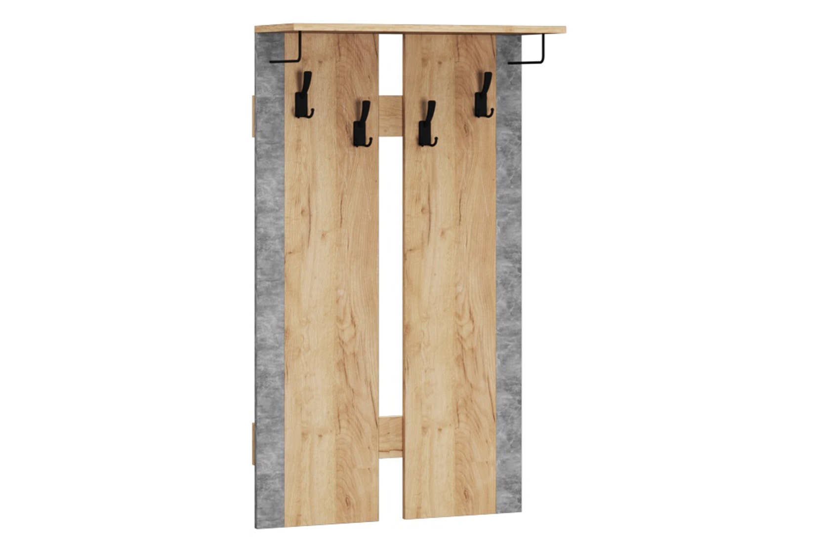 Галант прихожая модульная Дуб крафт золотой/Ателье светлое