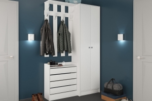 Ямайка прихожая модульная Белый