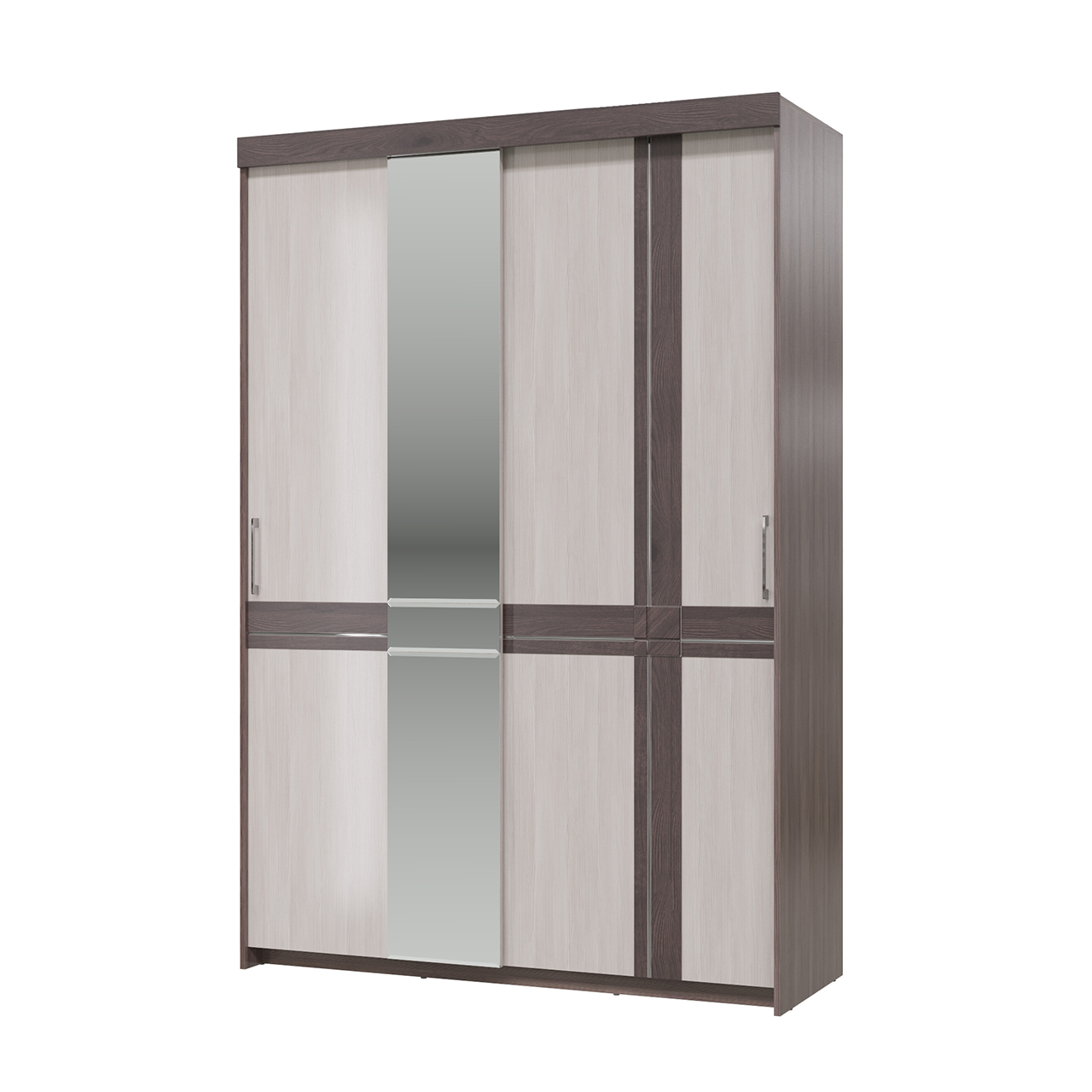 Презент Шкаф-купе 2-х дверный с зеркалом