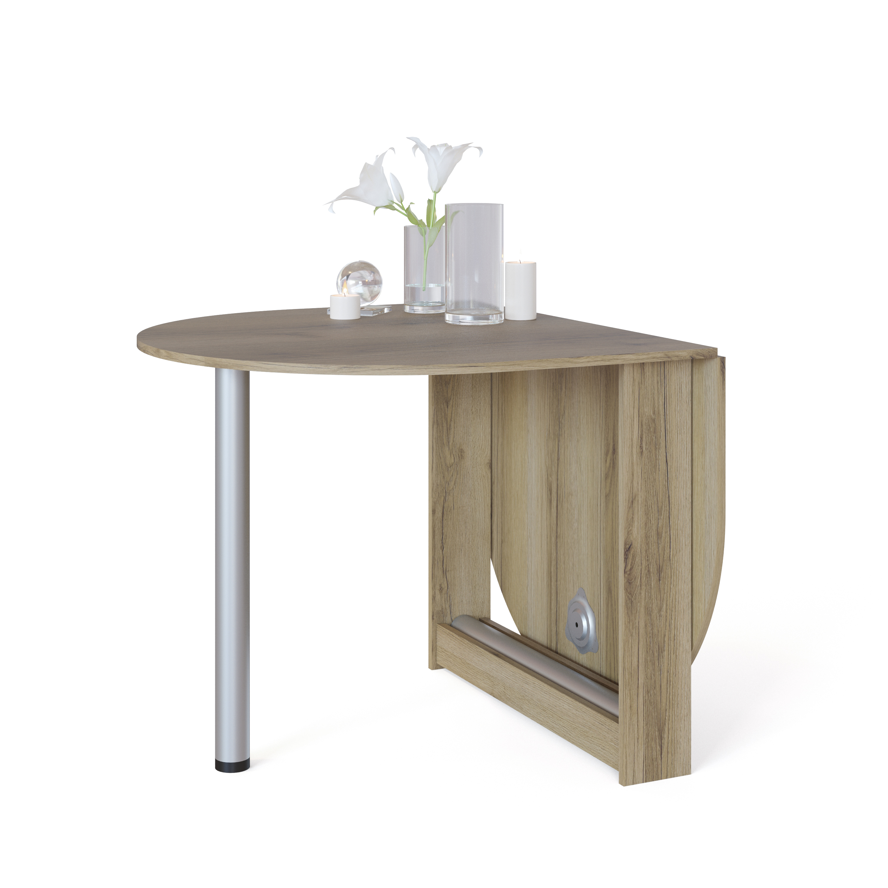 Стол раскладной Сокол СП-12, цвет дуб делано