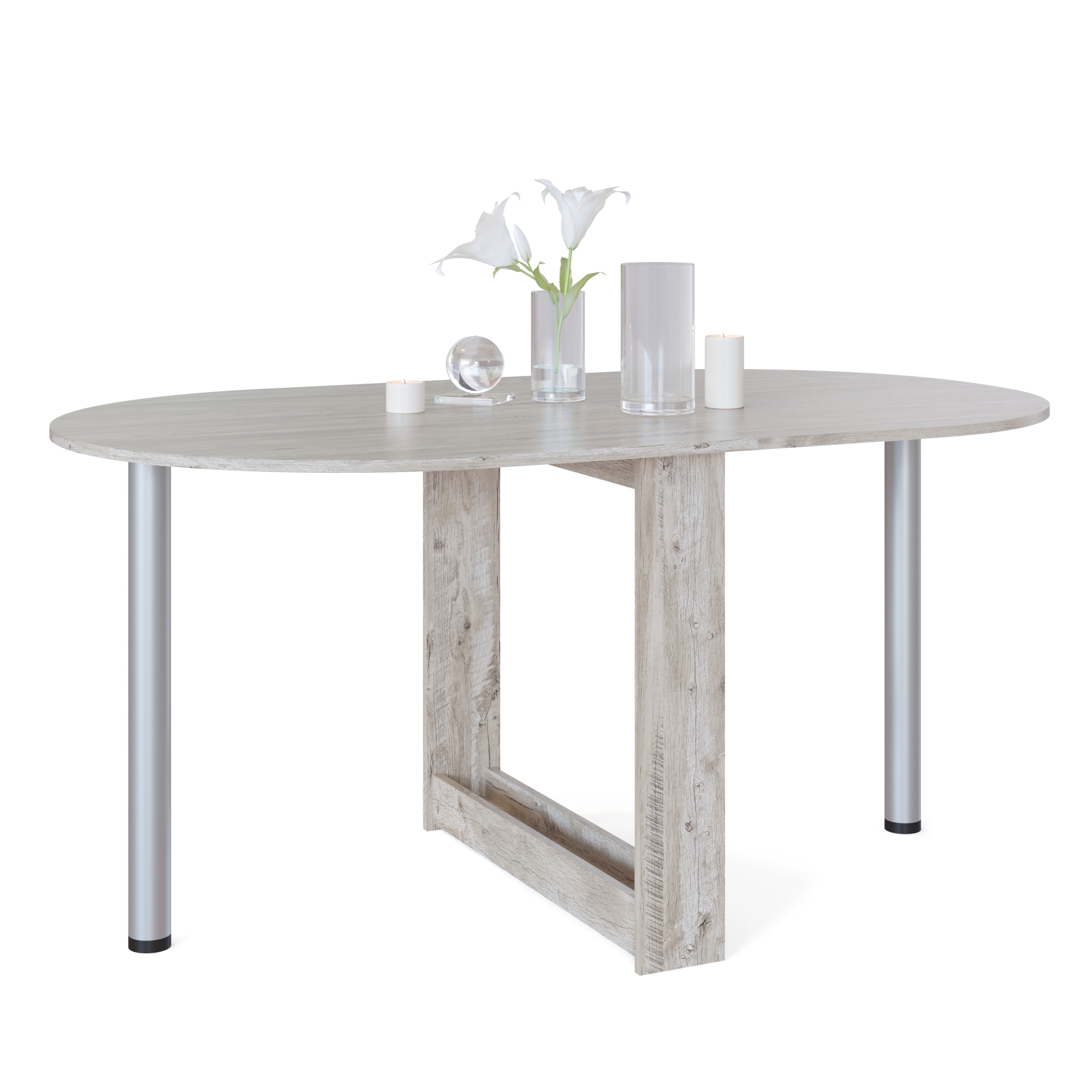 Стол раскладной Сокол СП-12, цвет дуб юкон