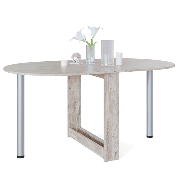 Стол раскладной Сокол СП-12, цвет дуб юкон