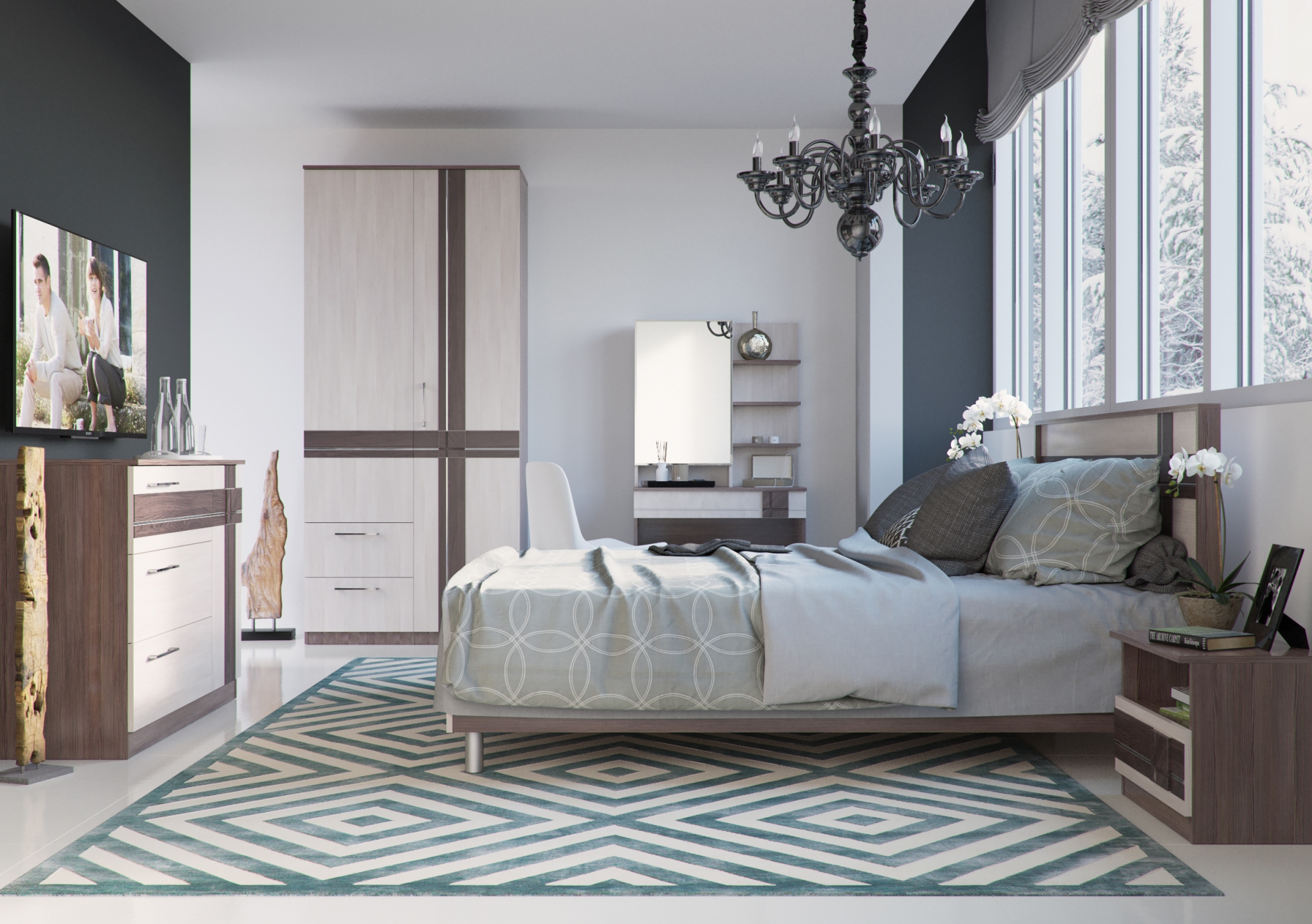 Презент Кровать 1400 с ортопедическим основанием