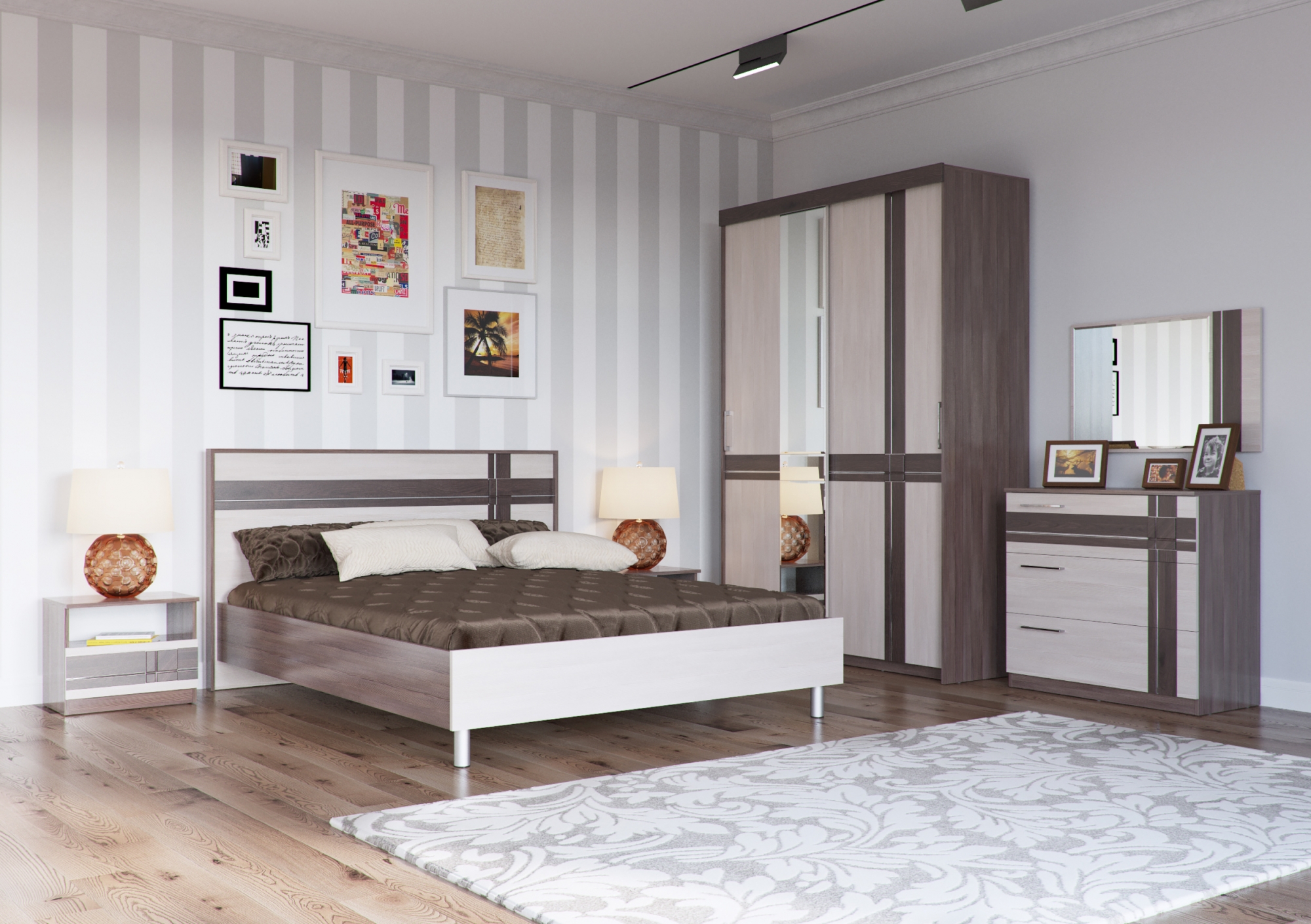 Презент Кровать 1600 с ортопедическим основанием