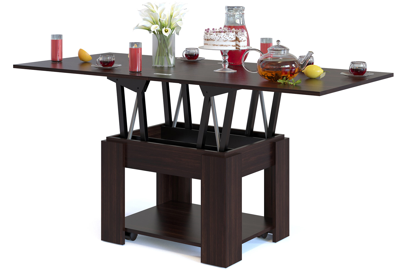 ССЖ-2 Стол журнальный раскладной Венге