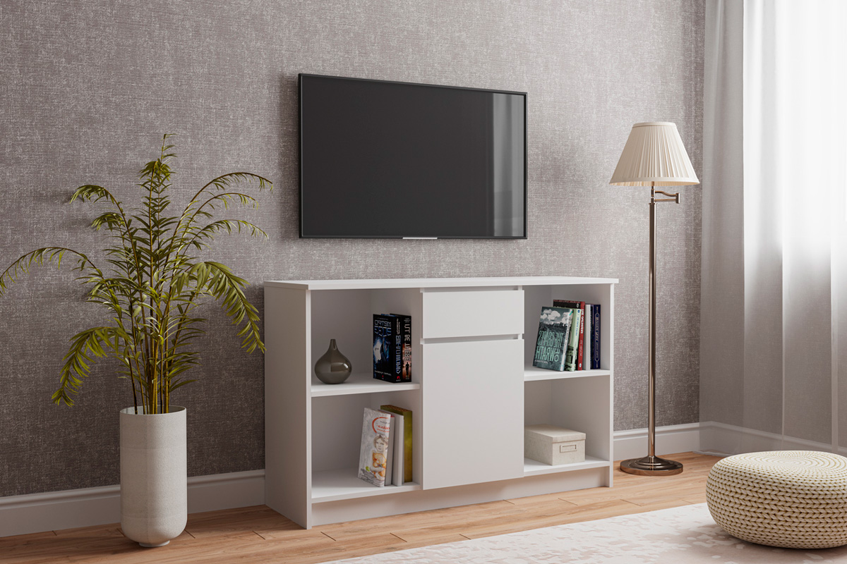 Мори МТВ 1204.1 Тумба ТВ Белый