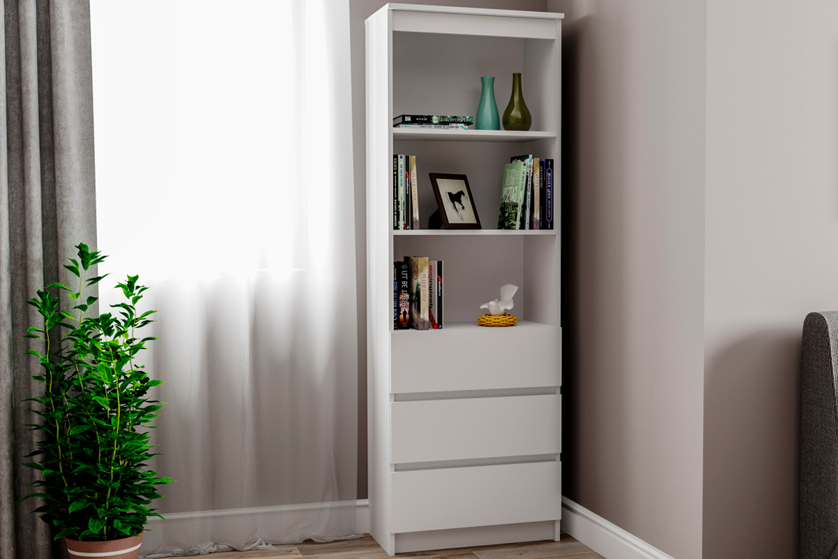 Мори МСТ 600.3 Стеллаж Белый