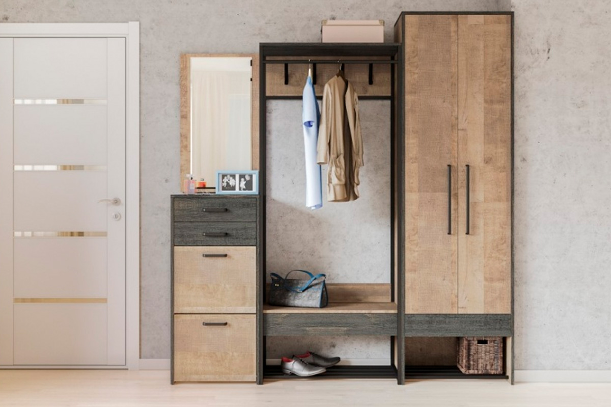 Трувор 13.328.02 Шкаф Дуб Гранж Песочный/Интра