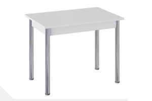 Родос стол тип 1 белый / столешница