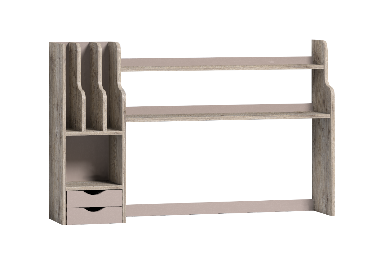 Стеллаж-надстройка Nature 85, гаскон пайн