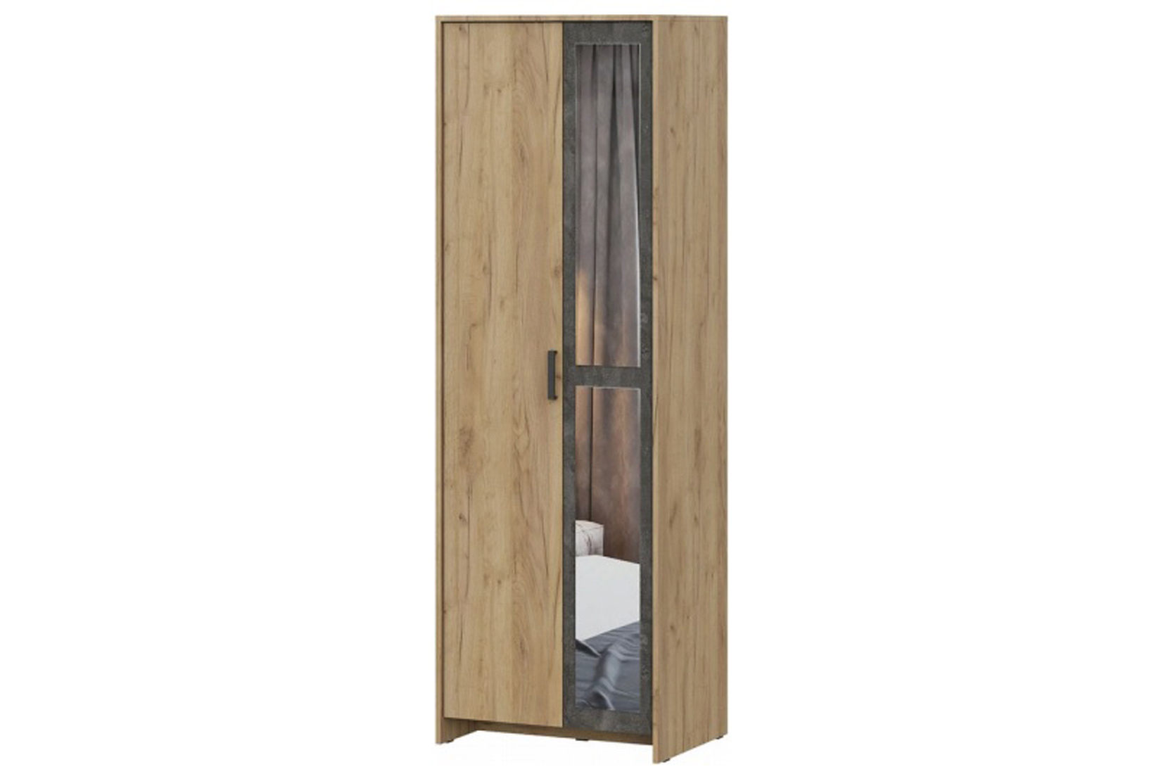 Шкаф двухстворчатый для одежды Лофт