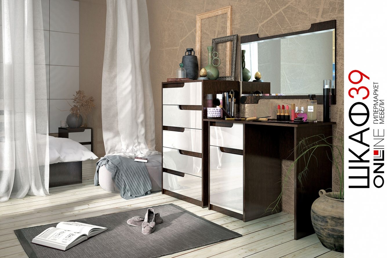 Гавана спальня (Белый Глянец)