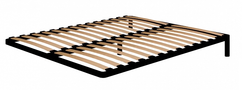 Айрис 306 Люкс Кровать 180х200 с ортопедическим основанием (металл) Белый/Дуб золотистый
