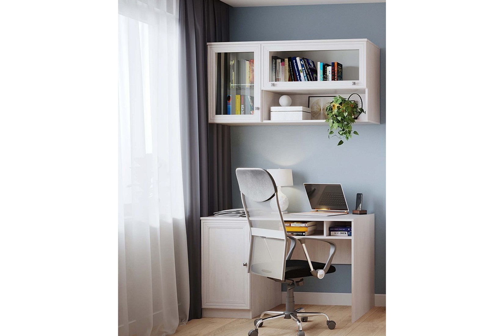 PAOLA гостиная модульная ясень анкор светлый