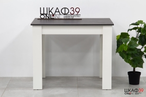 Промо Стол обеденный Тип 1 (Белый/Ателье темный)