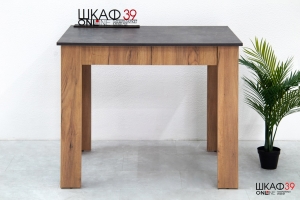 Промо Стол обеденный Тип 1 (Дуб Крафт Золотой / Ателье темное)