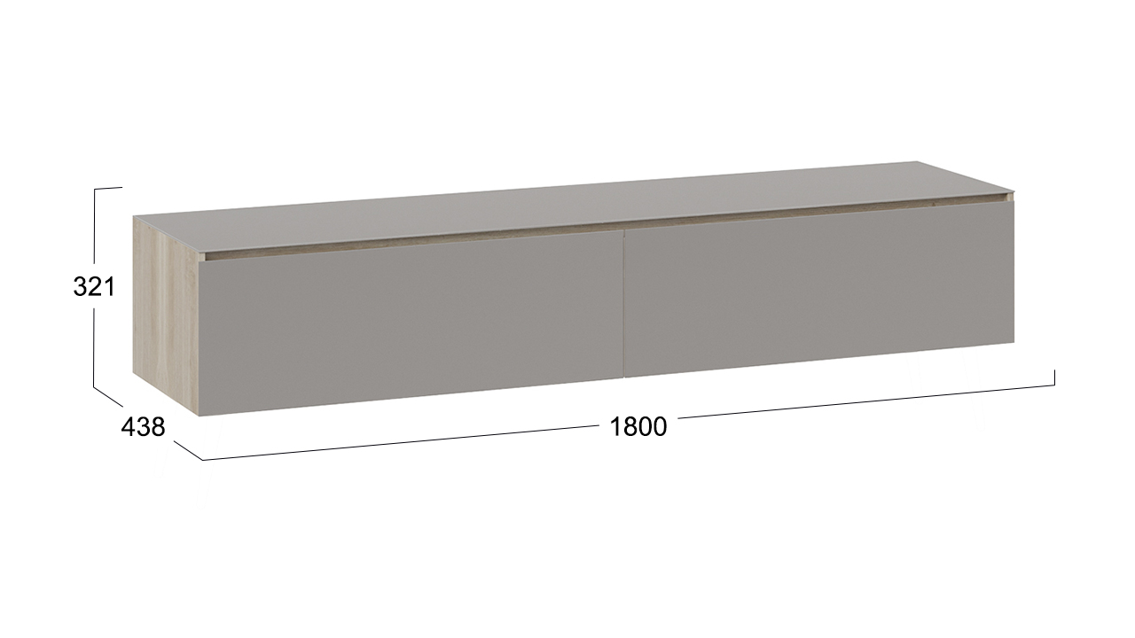 Тумба ТВ «Глосс»