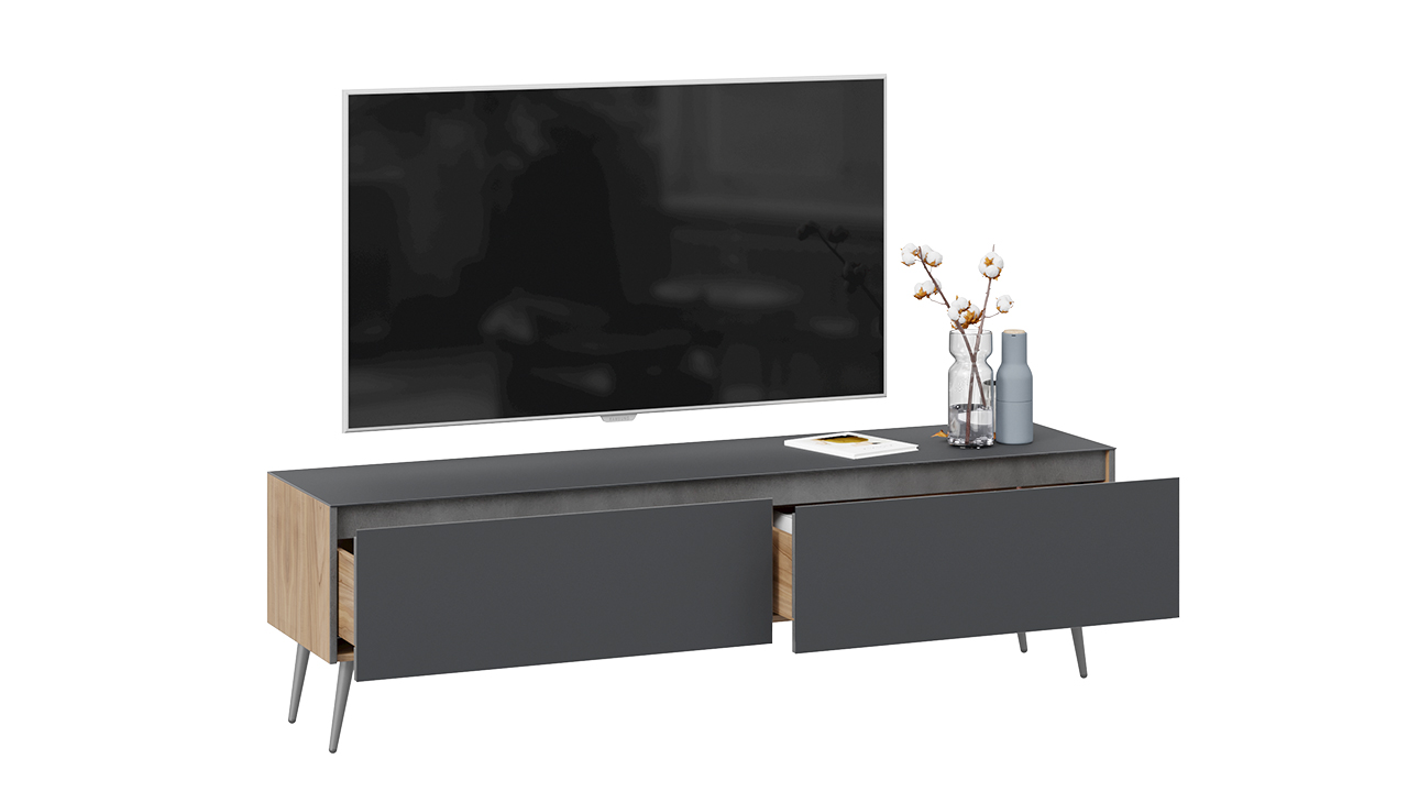 Тумба ТВ «Глосс» с опорами