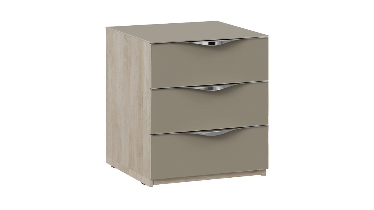 Тумба прикроватная с 3 ящиками «Глосс»