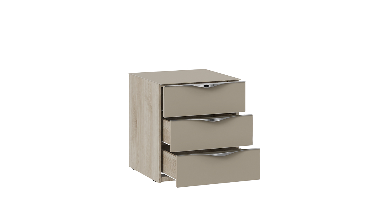 Тумба прикроватная с 3 ящиками «Глосс»