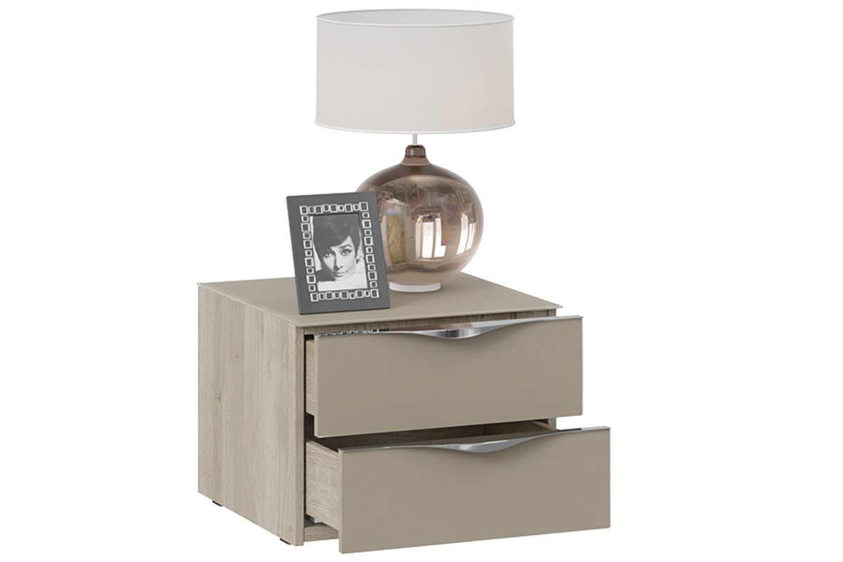 Тумба прикроватная с 2 ящиками «Глосс»