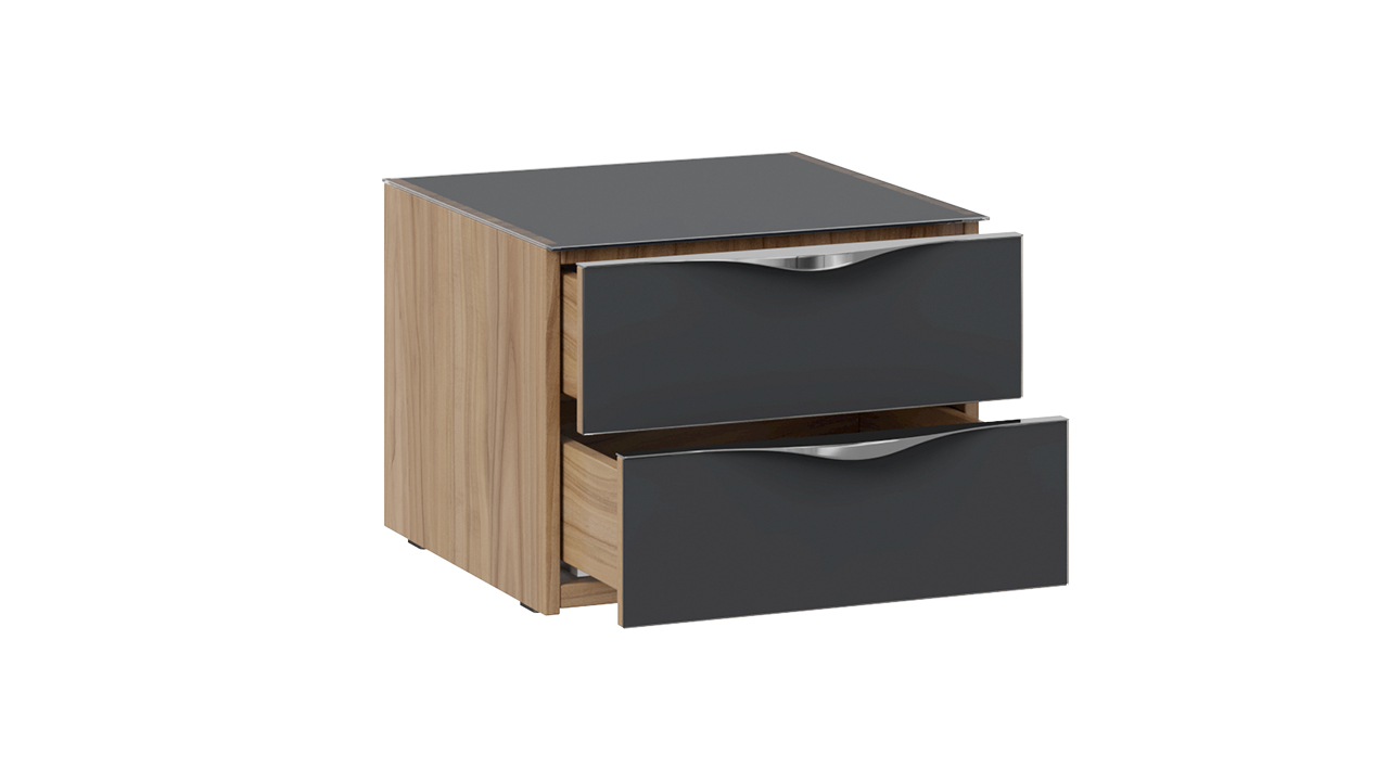 Тумба прикроватная с 2 ящиками «Глосс»