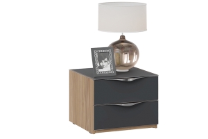 Тумба прикроватная с 2 ящиками «Глосс»