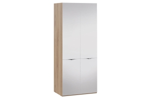 Шкаф для одежды с 2 зеркальными дверями «Глосс»