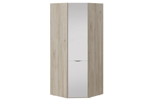 Шкаф угловой с зеркальной дверью «Глосс»