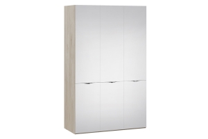 Шкаф комбинированный с 3 зеркальными дверями «Глосс»