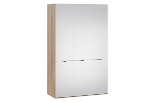 Шкаф комбинированный с 3 зеркальными дверями «Глосс»