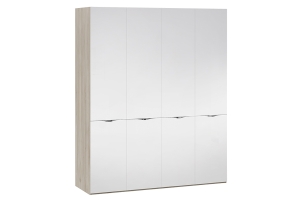 Шкаф комбинированный с 4 зеркальными дверями «Глосс»