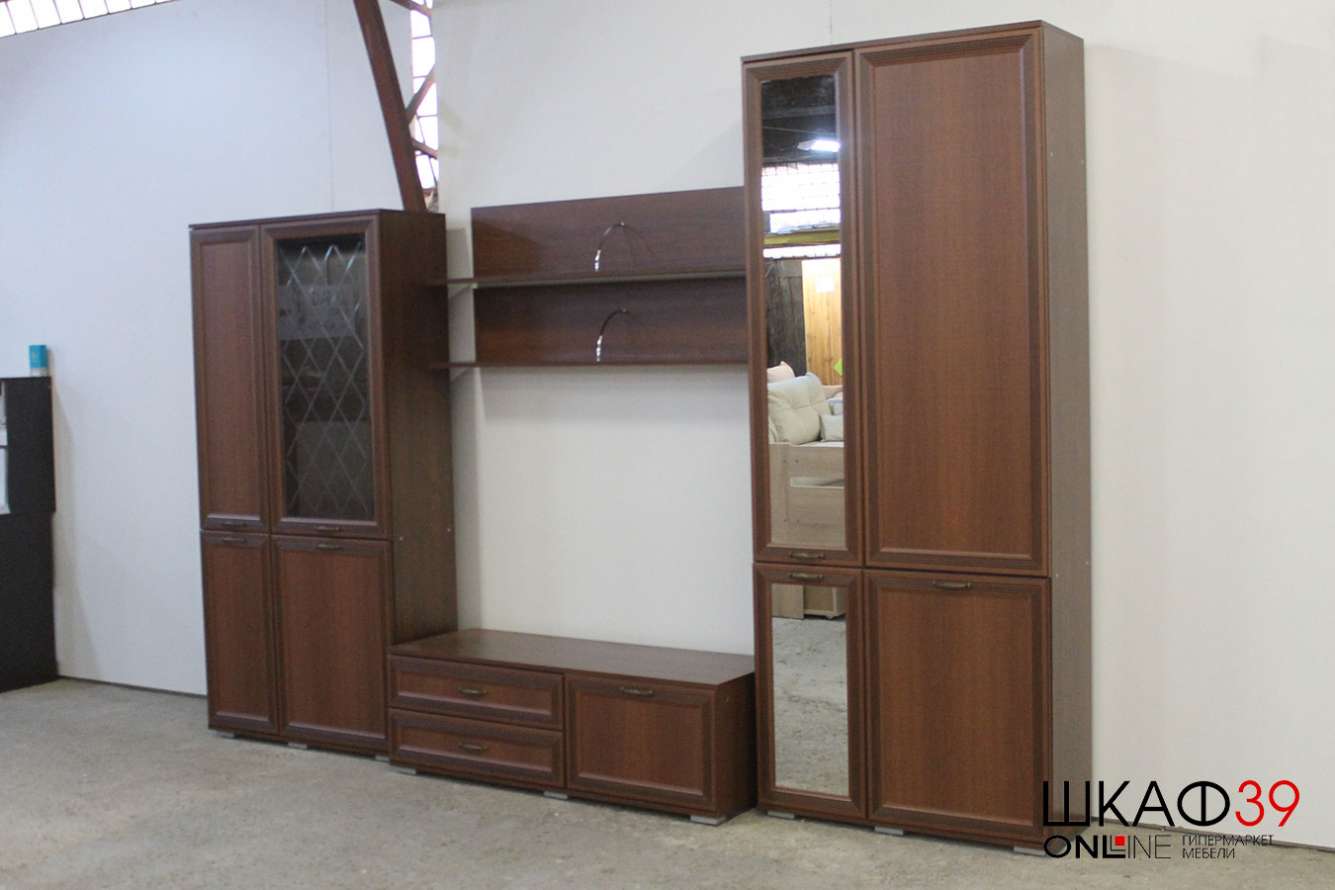 Ливорно модульная гостиная орех