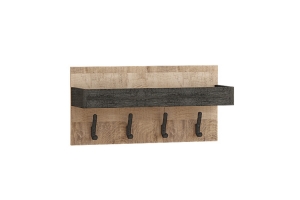 Трувор Вешалка 15.04 Дуб гранж песочный/Интра