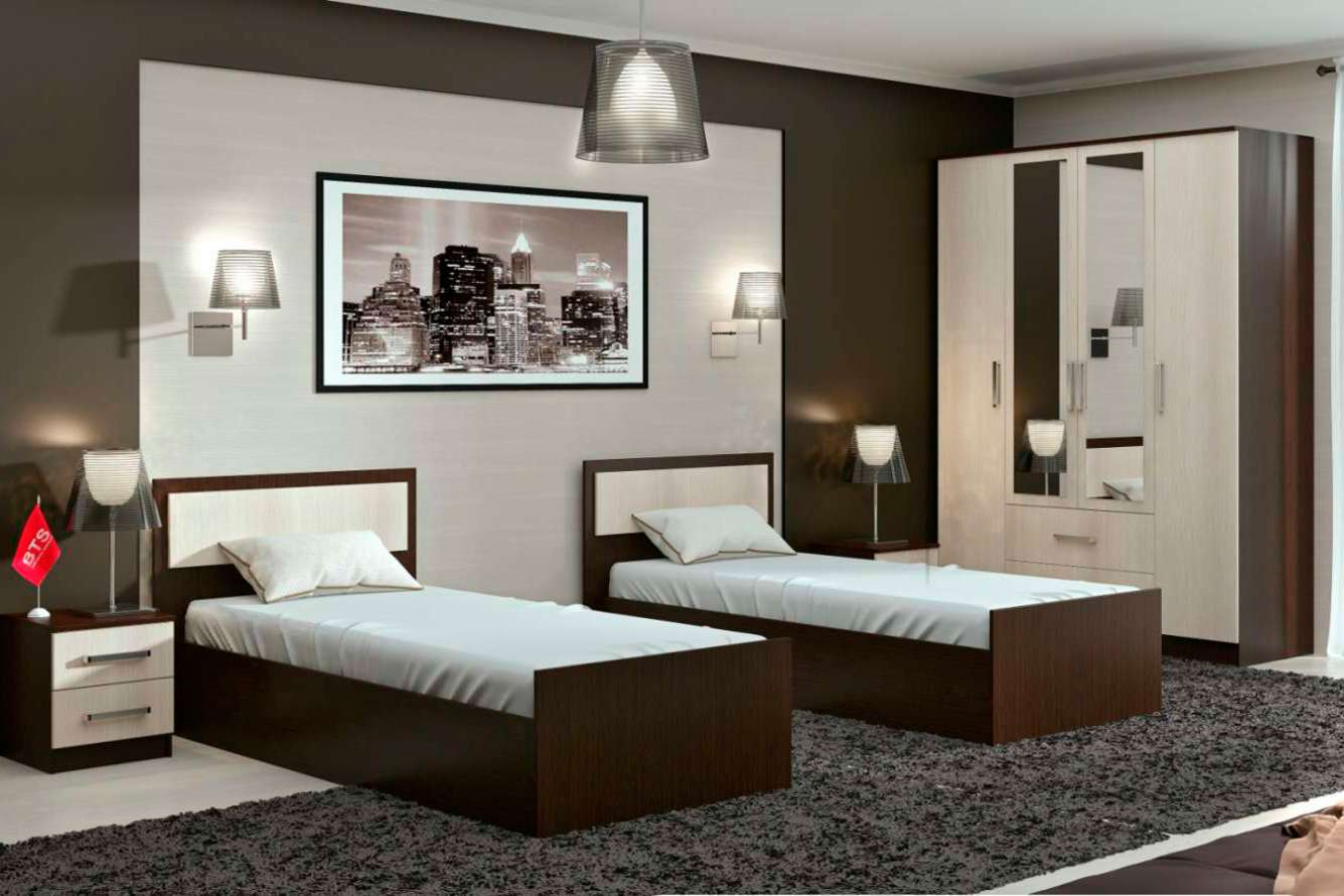 Фиеста спальня венге