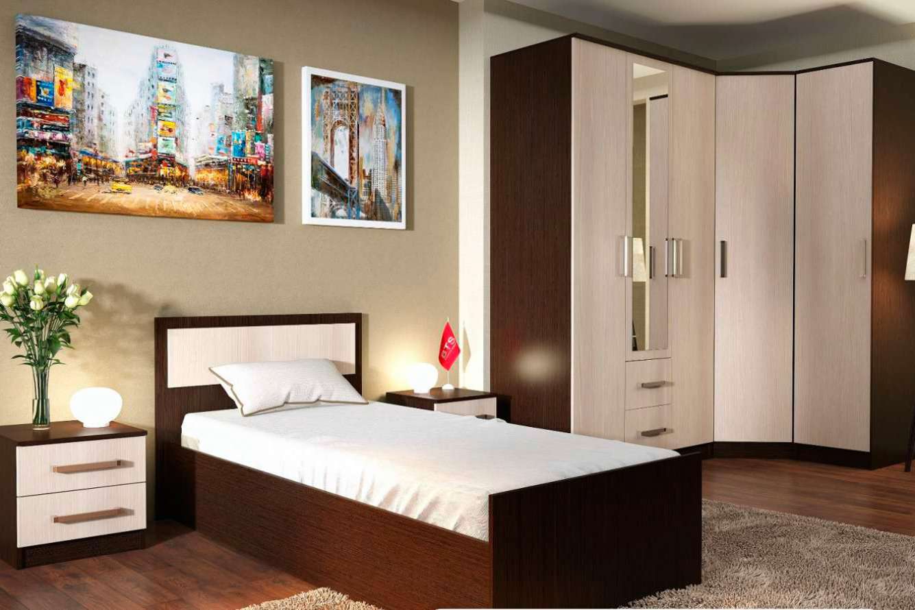 Фиеста спальня венге