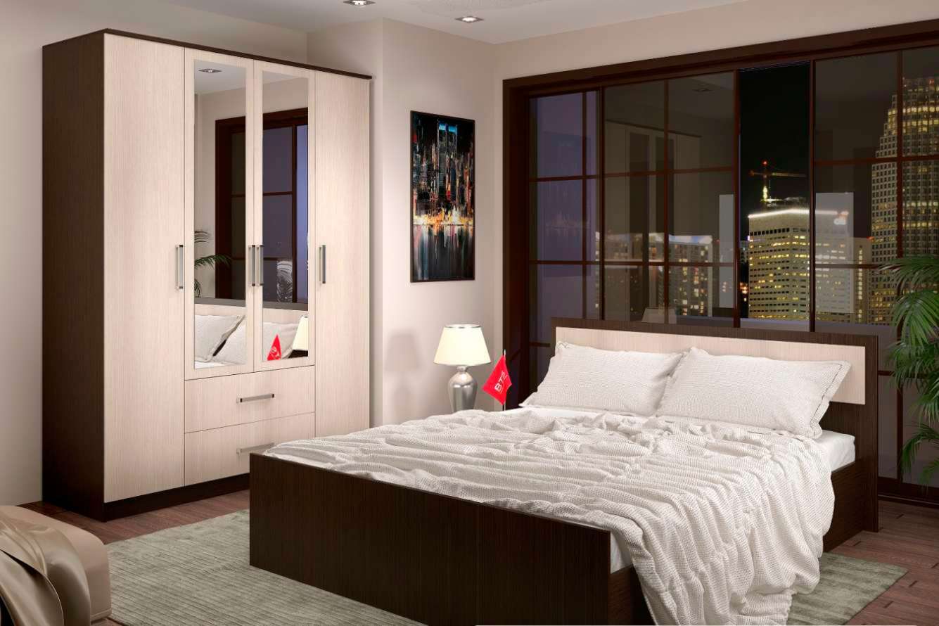 Фиеста спальня венге