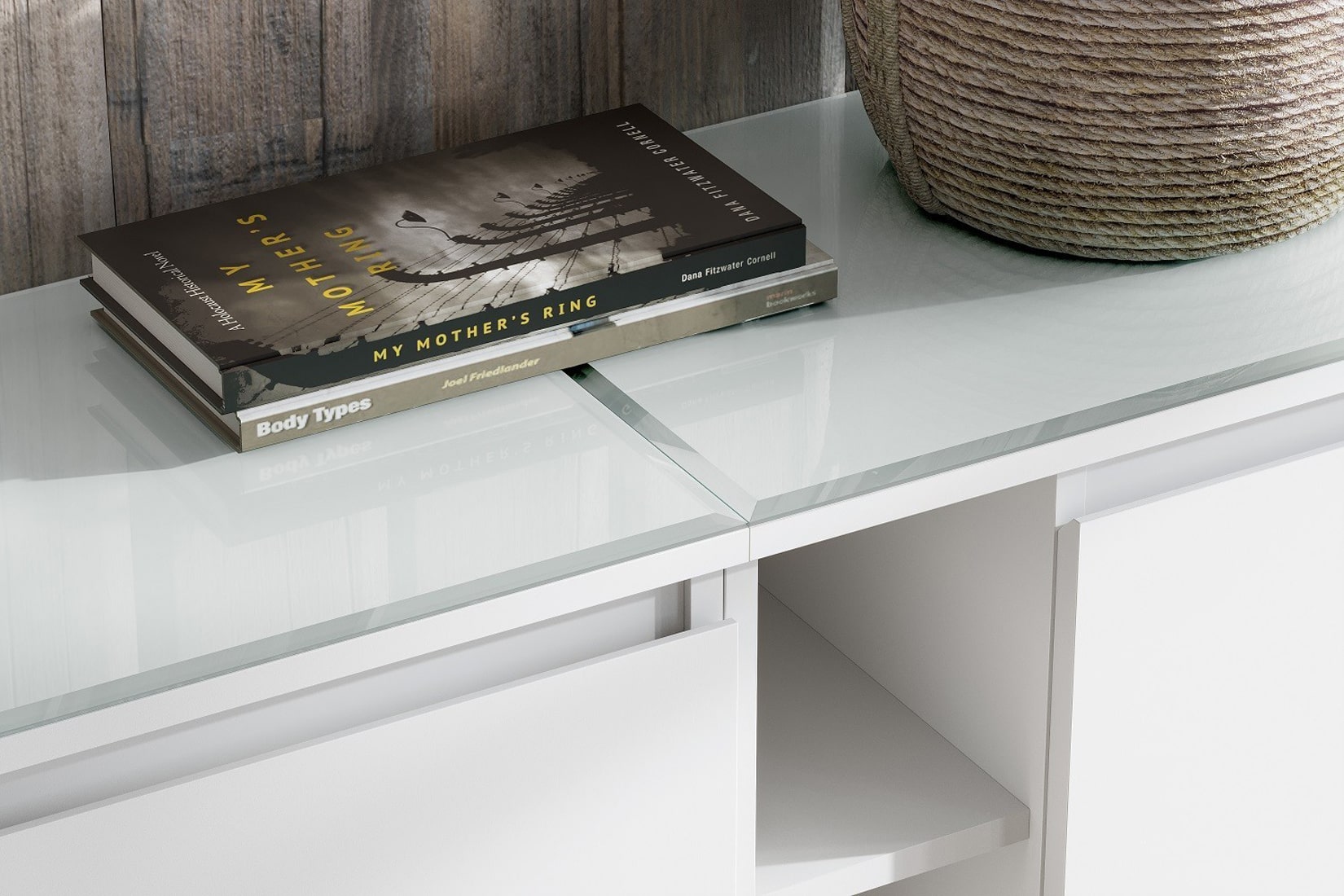 Герда спальня, гостиная, прихожая модульная  Белый/Дуб золотой