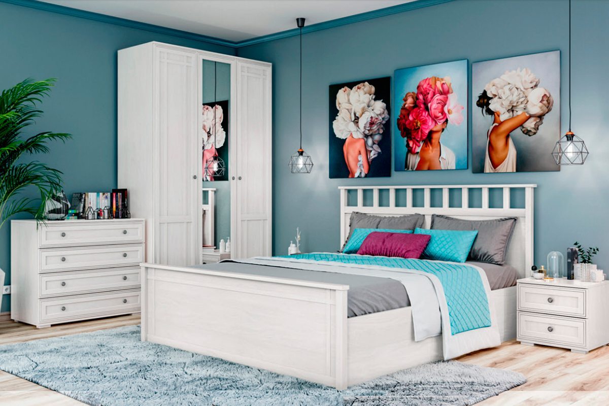 Ричард спальня Ясень Анкор Светлый