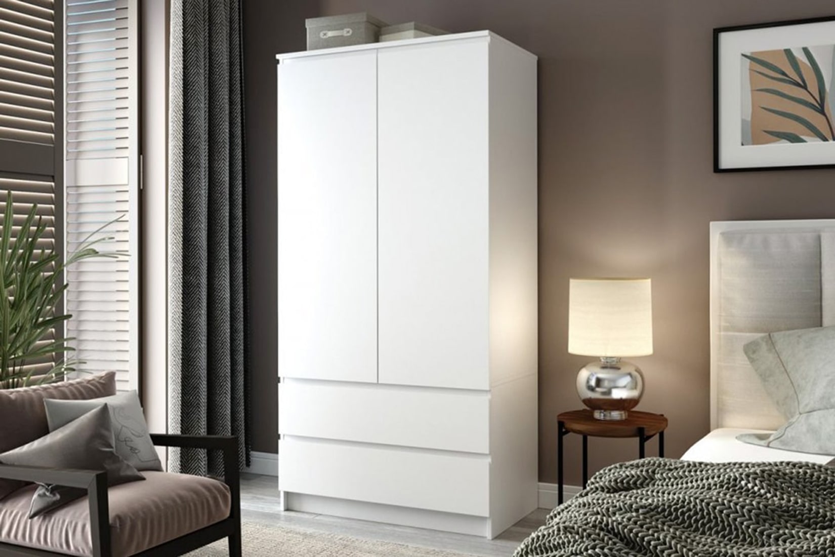 Мадера спальня модульная Белый