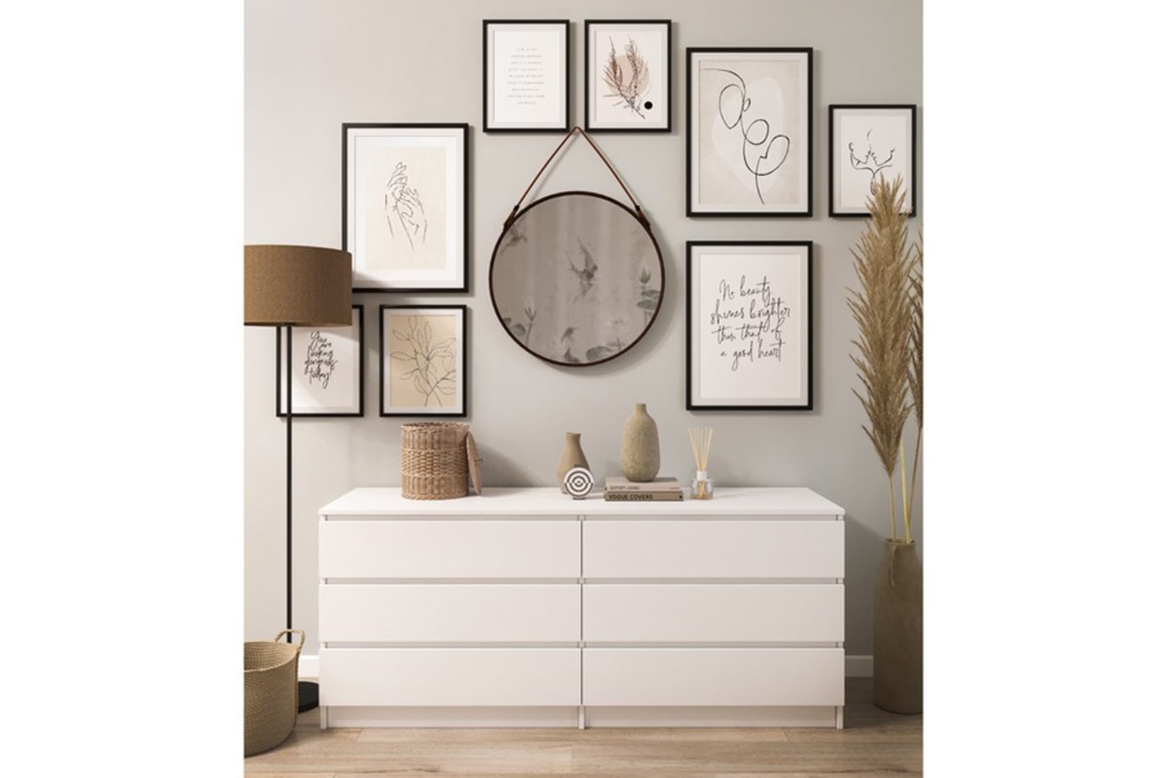 Мадера спальня модульная Белый