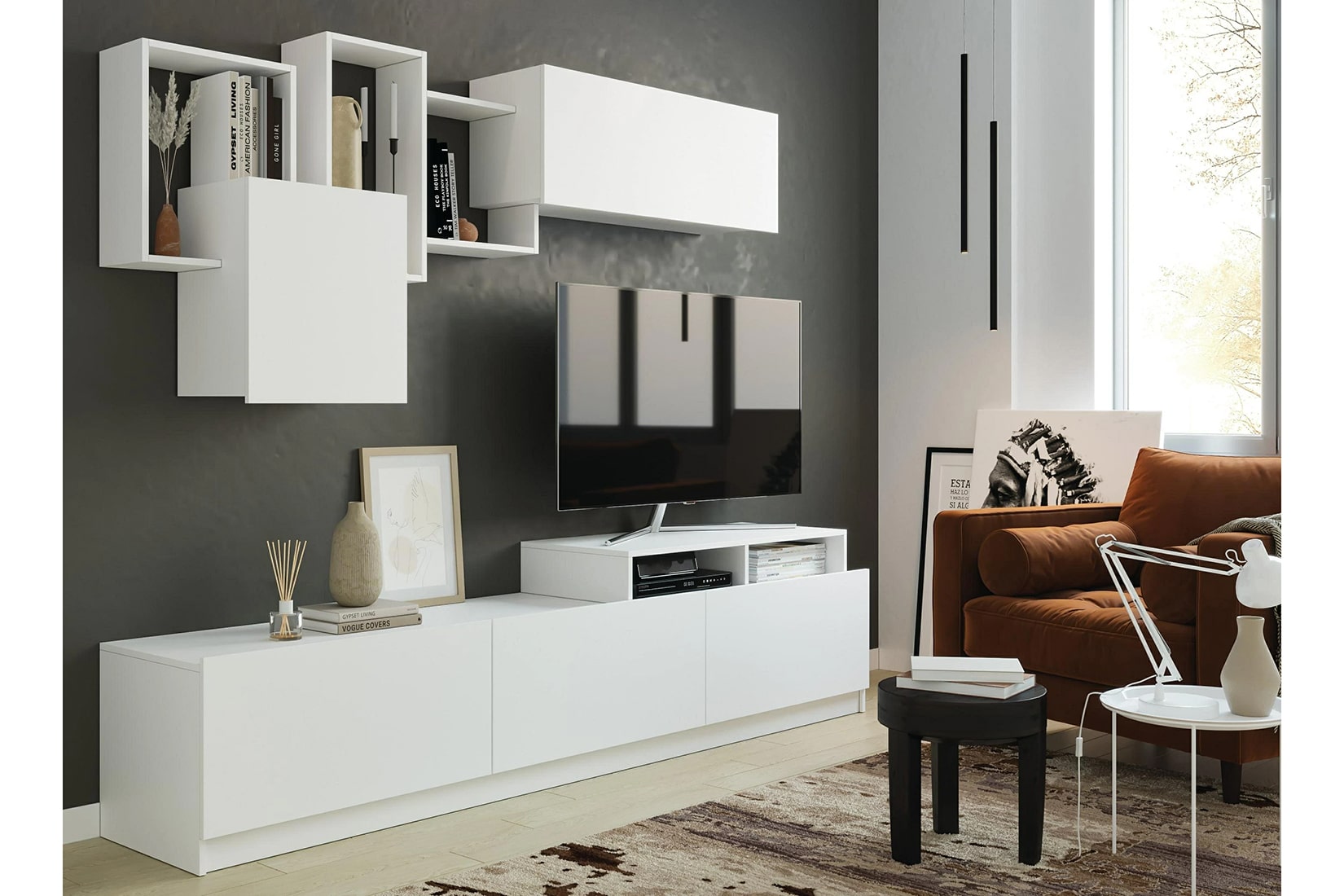 Мадера спальня модульная Белый