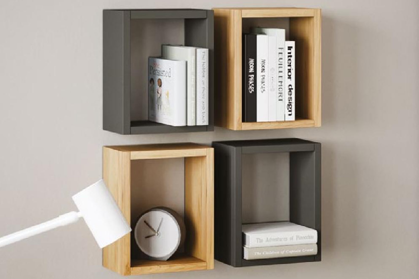 Мадера спальня/гостиная модульная Графит